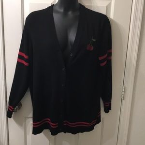 Torrid Retro Cherry Varsity Sweater